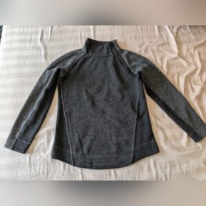 Prana Brandie Wool Blend Pullover - Charcoal Grey